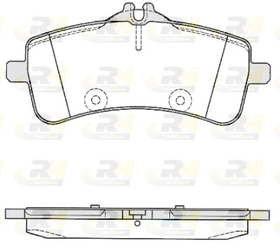 Set di 4 pastiglie freno ROADHOUSE 21794.00