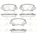 Set di 4 pastiglie freno ROADHOUSE 21804.02