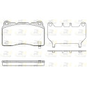 Set di 4 pastiglie freno ROADHOUSE 2666.64