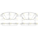 Set di 4 pastiglie freno ROADHOUSE 2859.32