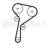 Kit pompa acqua + cinghia di distribuzione ContiTech CT1184WP1