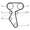 Kit pompa acqua + cinghia di distribuzione ContiTech CT887WP2