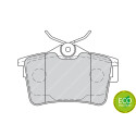 Set pastiglie freno PREMIER