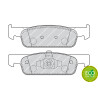 Set pastiglie freno PREMIER FERODO FDB4615