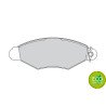 Set pastiglie freno PREMIER
