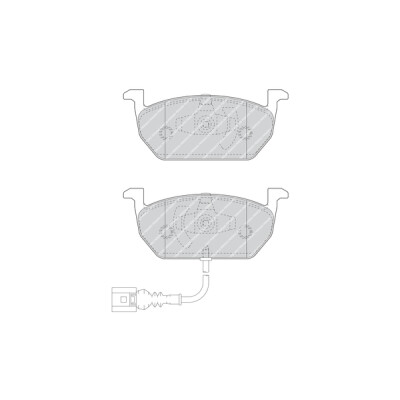 Set pastiglie freno PREMIER
