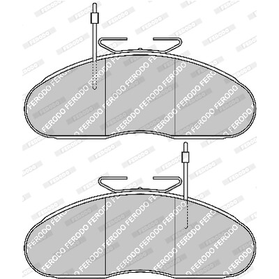 Set pastiglie freno PREMIER