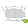 Set pastiglie freno PREMIER