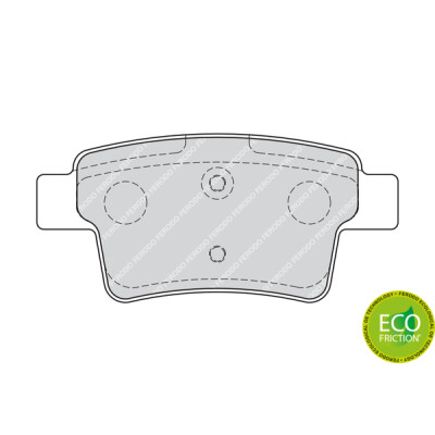 Set pastiglie freno PREMIER