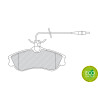 Set pastiglie freno PREMIER
