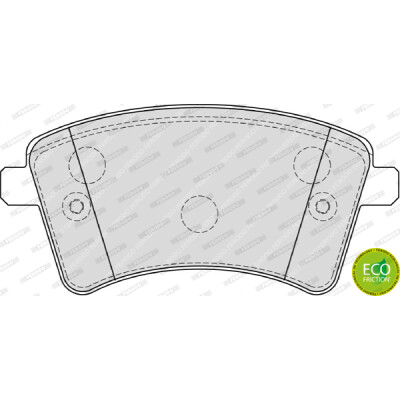 Set pastiglie freno PREMIER