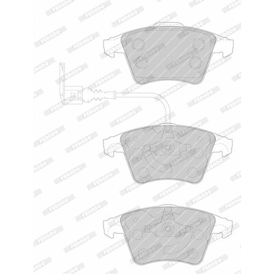 Set pastiglie freno PREMIER
