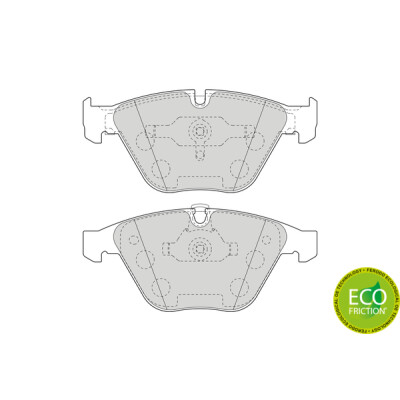 Set pastiglie freno PREMIER