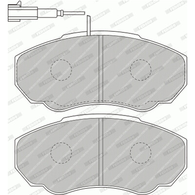 Set pastiglie freno PREMIER