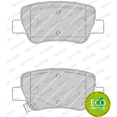 Set pastiglie freno PREMIER