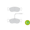 Set pastiglie freno PREMIER