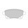Set di 4 pastiglie freno FERODO FDB4435