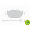 Set pastiglie freno PREMIER