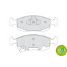 Set pastiglie freno PREMIER