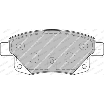 Set pastiglie freno PREMIER