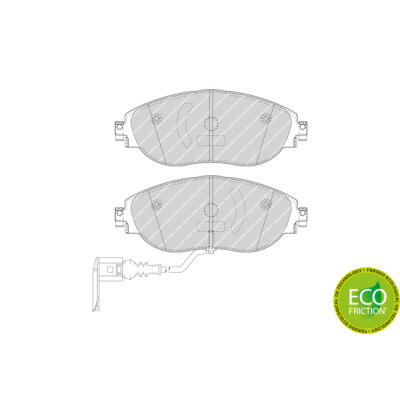 Set di 4 pastiglie freno FERODO FDB4425