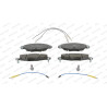 Set pastiglie freno PREMIER