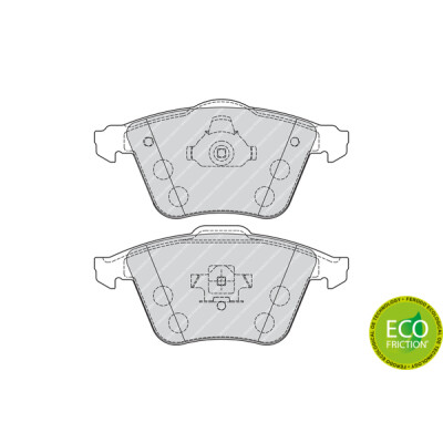 Set pastiglie freno PREMIER