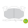 Set pastiglie freno PREMIER
