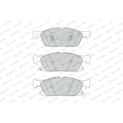 Set di 4 pastiglie freno FERODO FDB4930