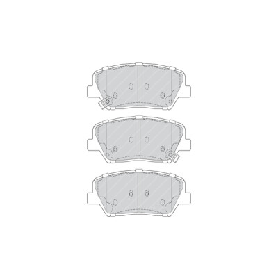 Set pastiglie freno PREMIER