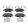 Set di 4 pastiglie freno FERODO FDB4623