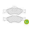 Set pastiglie freno PREMIER