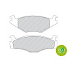 Set pastiglie freno PREMIER