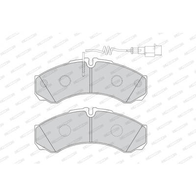 Set di 4 pastiglie freno FERODO FVR4156