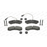 Set di 4 pastiglie freno FERODO FVR4156