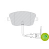 Set pastiglie freno PREMIER