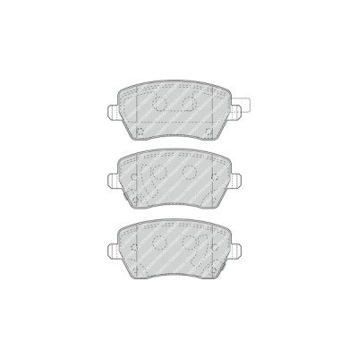 Set di 4 pastiglie freno FERODO FDB4966