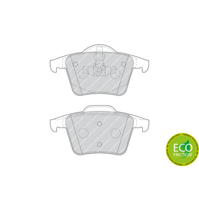 Set pastiglie freno PREMIER