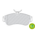 Set pastiglie freno PREMIER