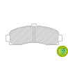 Set pastiglie freno PREMIER