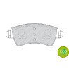 Set pastiglie freno PREMIER