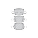 Set pastiglie freno PREMIER