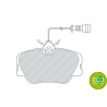 Set pastiglie freno PREMIER