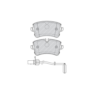 Set pastiglie freno PREMIER