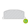 Set pastiglie freno PREMIER