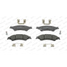 Set di 4 pastiglie freno FERODO FDB4832