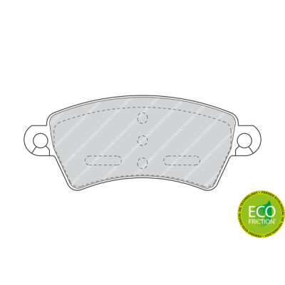 Set pastiglie freno PREMIER