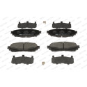 Set di 4 pastiglie freno FERODO FDB4891