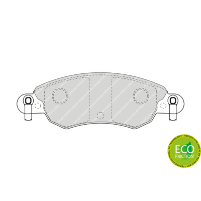 Set pastiglie freno PREMIER