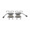 Set di 4 pastiglie freno FERODO FDB4692